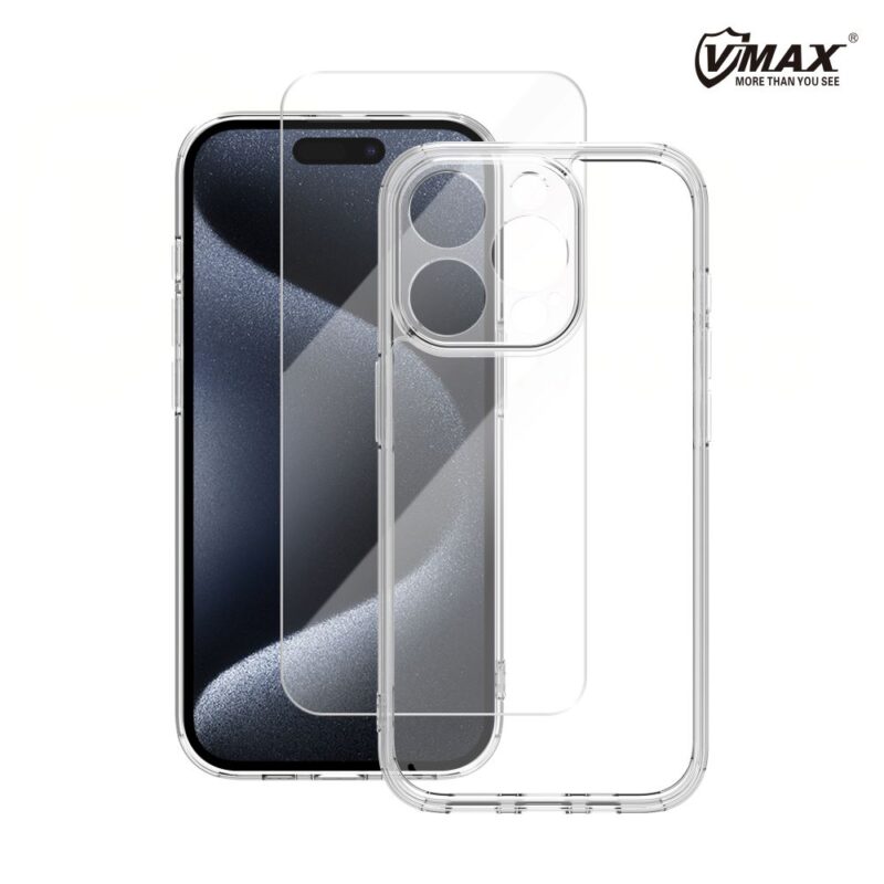 Vmax set case + glass 2,5D premium for Samsung Galaxy A15 4G / A15 5G