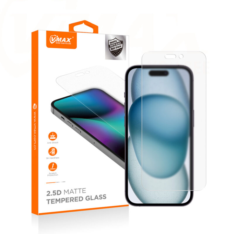 Vmax tempered glass 0.33mm clear glass for iPhone X / XS / 11 Pro matte - Bild 4