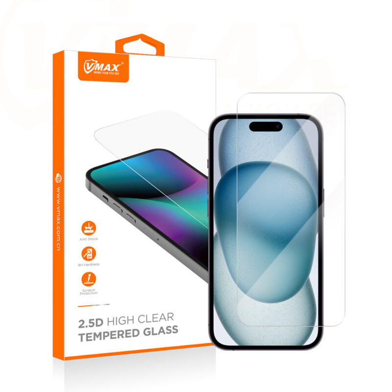 Vmax tempered glass 2,5D Normal Clear Glass for iPhone X / XS / 11 Pro - Bild 4