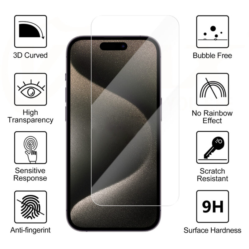 Vmax tempered glass 2,5D Normal Clear Glass for iPhone XS Max / 11 Pro Max - Bild 5