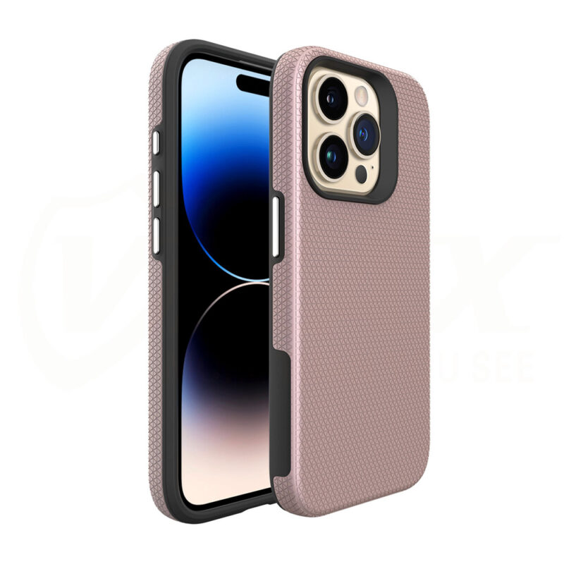 Vmax Triangle case for iPhone 11 rose gold