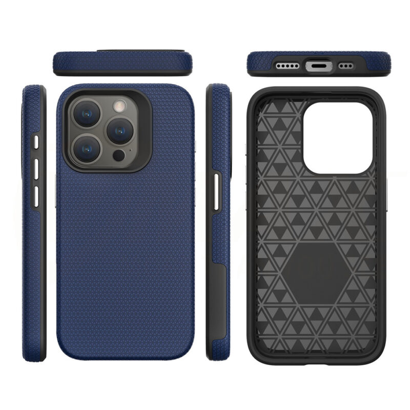 Vmax Triangle case for iPhone 12 6,1" navy blue - Bild 5