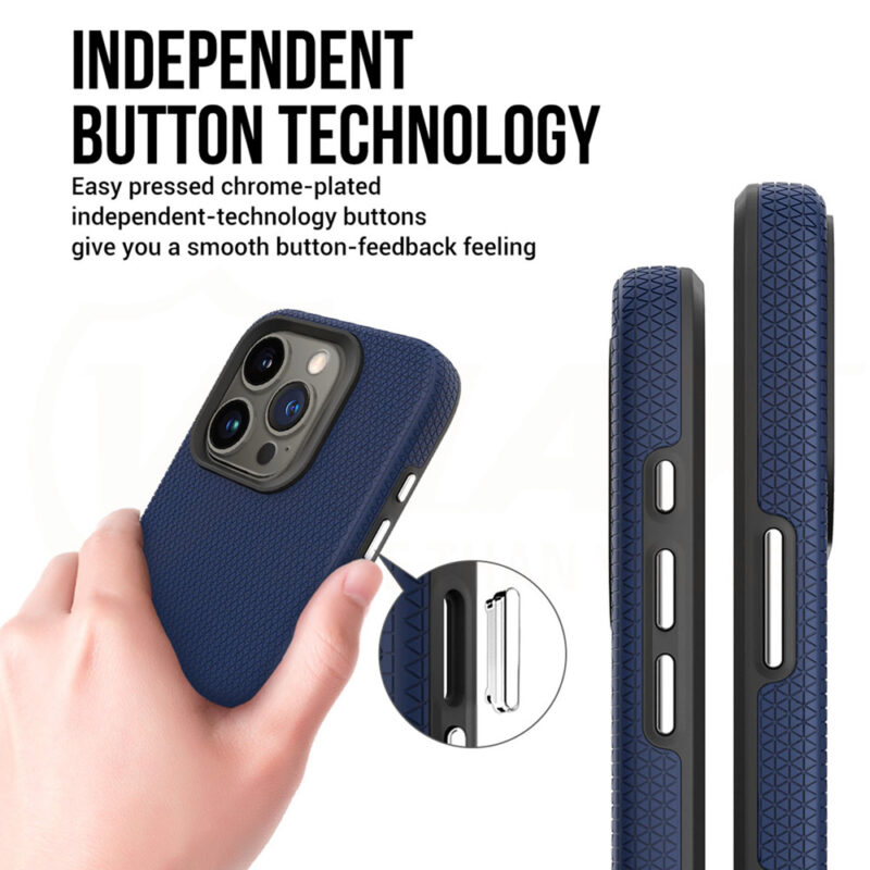 Vmax Triangle case for iPhone 12 6,1" navy blue - Bild 6