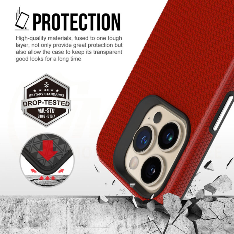 Vmax Triangle case for Samsung Galaxy A15 4G / A15 5G red - Bild 10