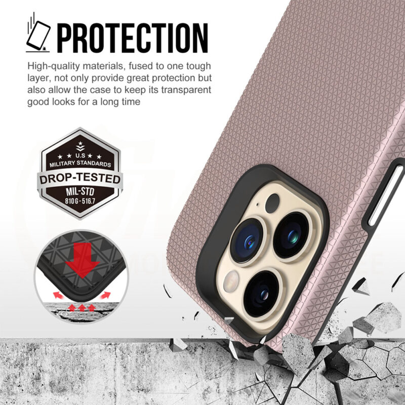 Vmax Triangle case for Samsung Galaxy S24 rose gold - Bild 10