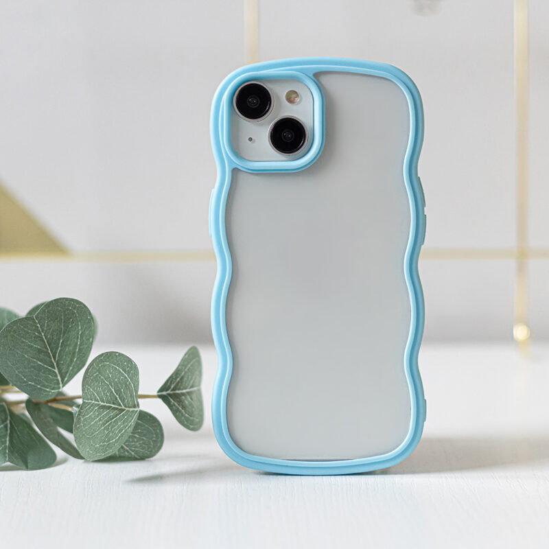 Wave case for iPhone 11 blue - Bild 6