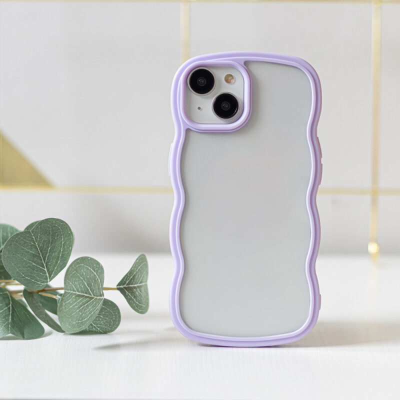 Wave case for iPhone 11 purple - Bild 6