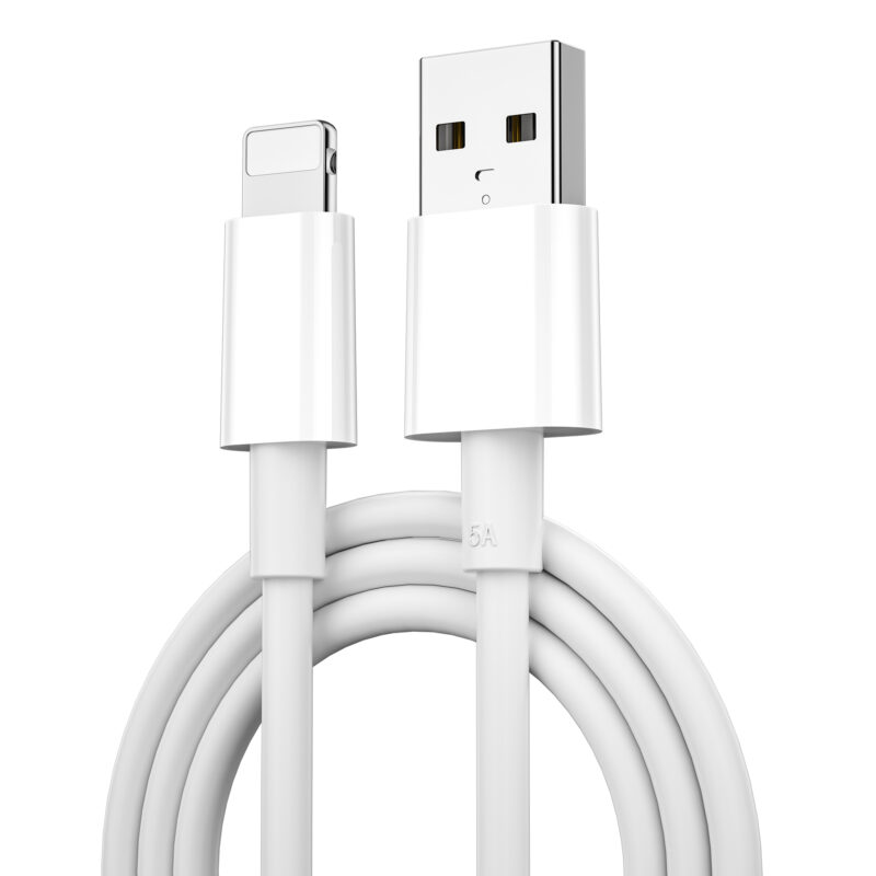 WIWU cable C006 USB - Lightning 1,2 m 2,4A white