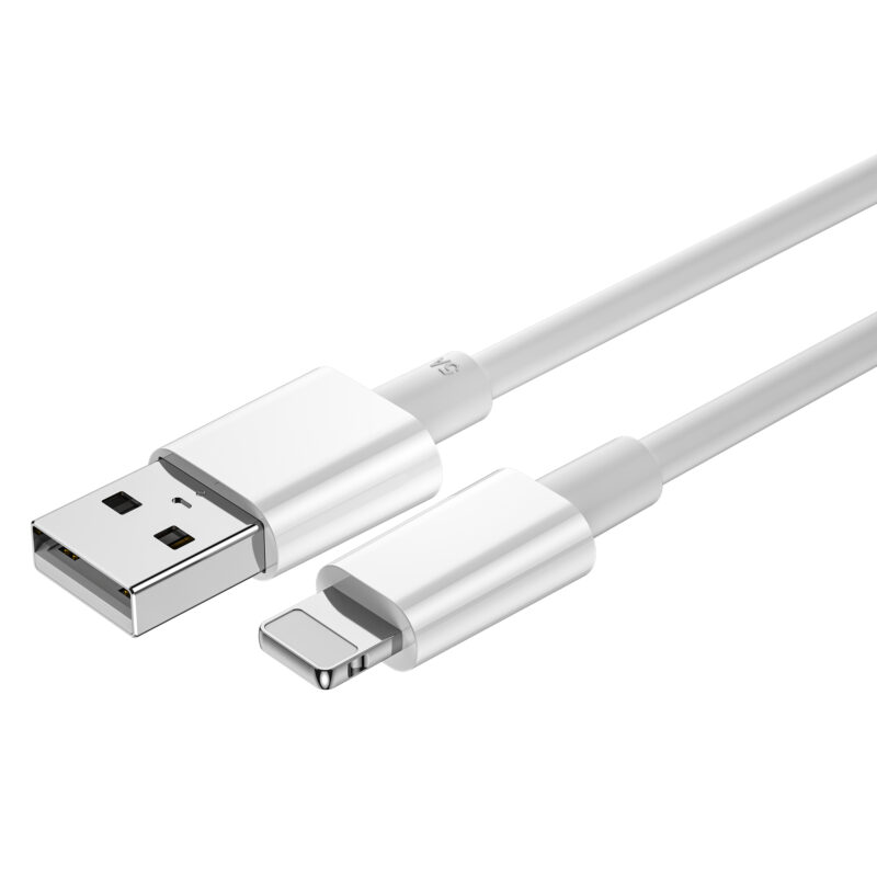 WIWU cable C006 USB - Lightning 1,2 m 2,4A white - Bild 4