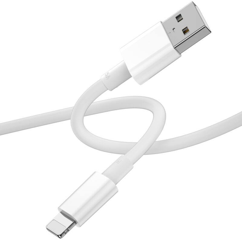 WIWU cable C006 USB - Lightning 1,2 m 2,4A white - Bild 6