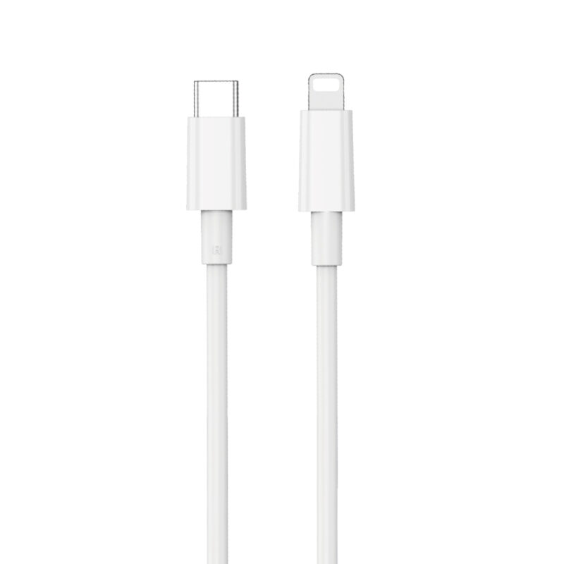 WIWU cable C008 USB-C - Lightning 1,2 m 30W white - Bild 3