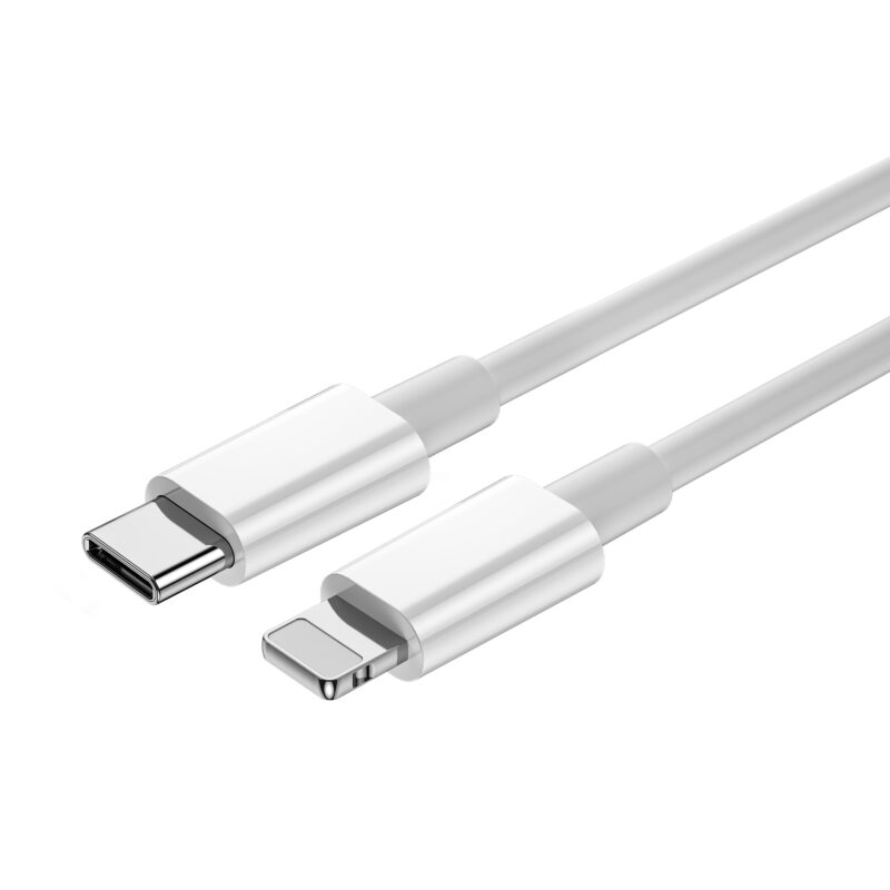 WIWU cable C008 USB-C - Lightning 1,2 m 30W white - Bild 4