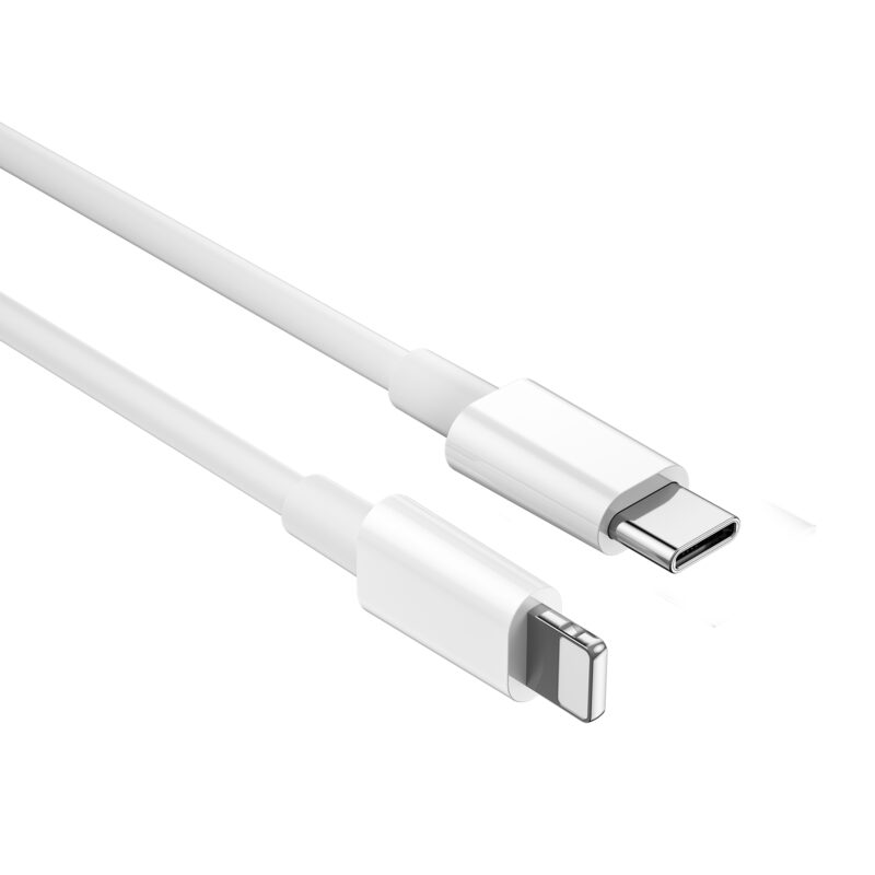 WIWU cable C008 USB-C - Lightning 1,2 m 30W white - Bild 5