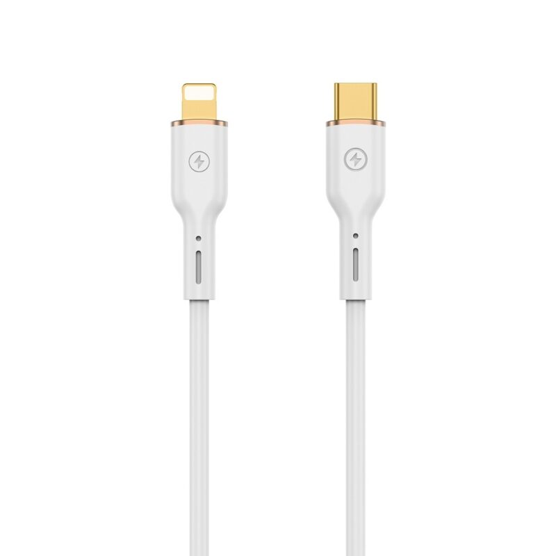 WIWU cable YQ01 USB-C - Lightning 30W 1,2m white - Bild 3