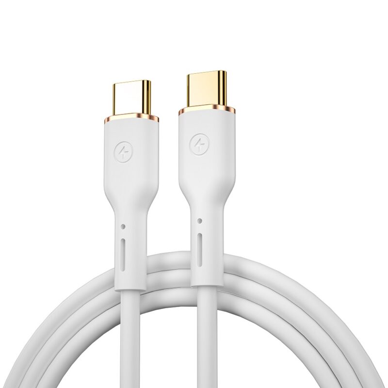 WIWU cable YQ02 USB-C - USB-C 100W 1,2m white