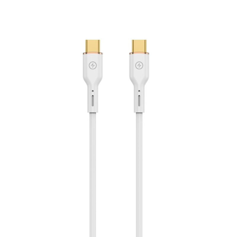 WIWU cable YQ02 USB-C - USB-C 100W 1,2m white - Bild 3