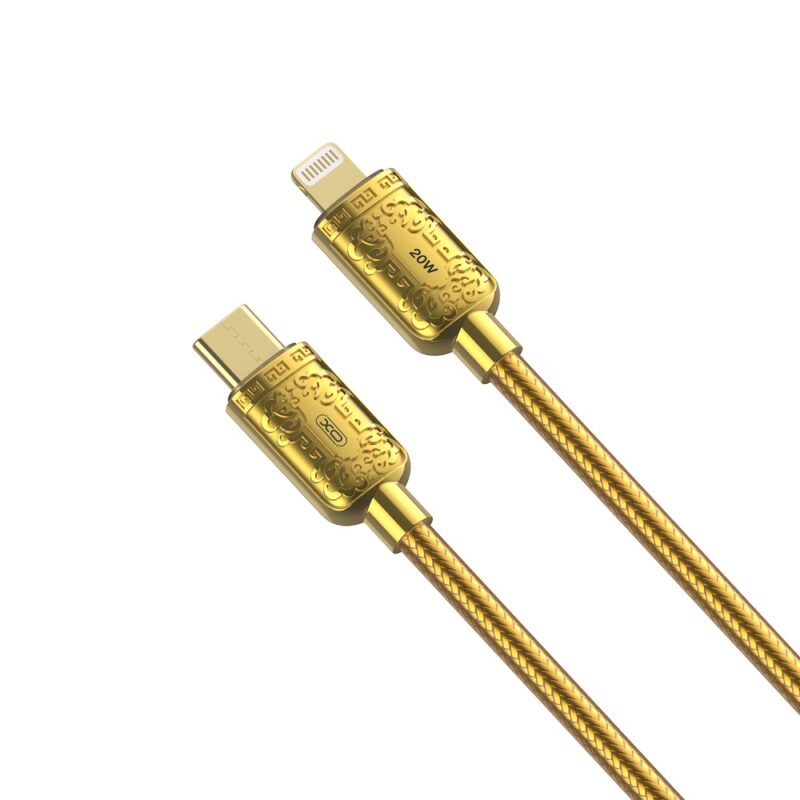 XO cable NB-Q217A PD USB-C - Lightning 1,0m 20W gold