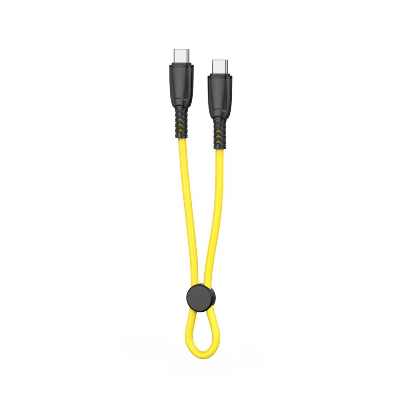 XO cable NB-Q248B PD USB-C - USB-C 0,25m 60W yellow