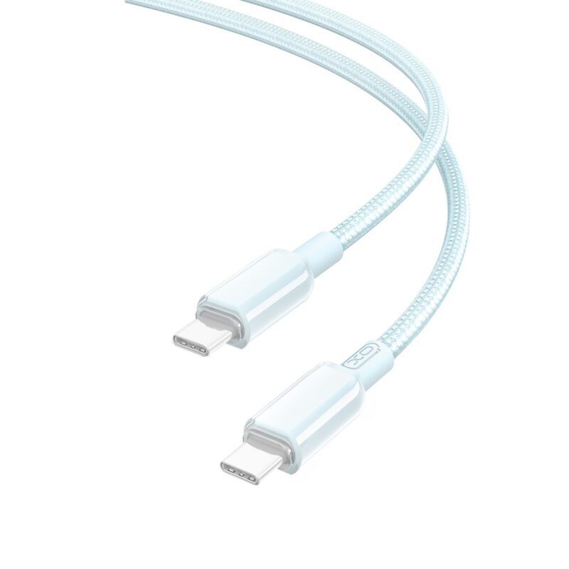 XO cable NB-Q250B PD USB-C - USB-C 1,0m 60W blue - Bild 4