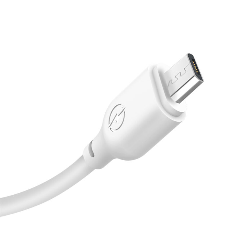 XO cable NB103 3in1 USB - Lightning + USB-C + microUSB 1,0 m 2,1A white - Bild 3