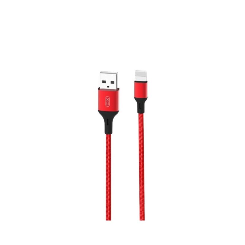 XO cable NB143 USB - Lightning 1,0 m 2,4A red