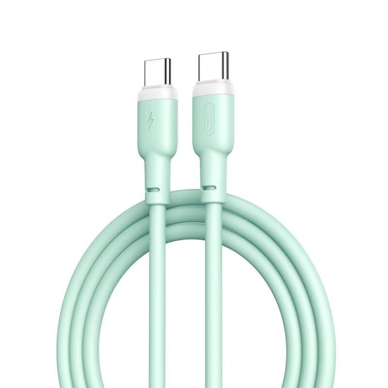 XO cable NB208B PD USB-C - USB-C 1,0m 60W green