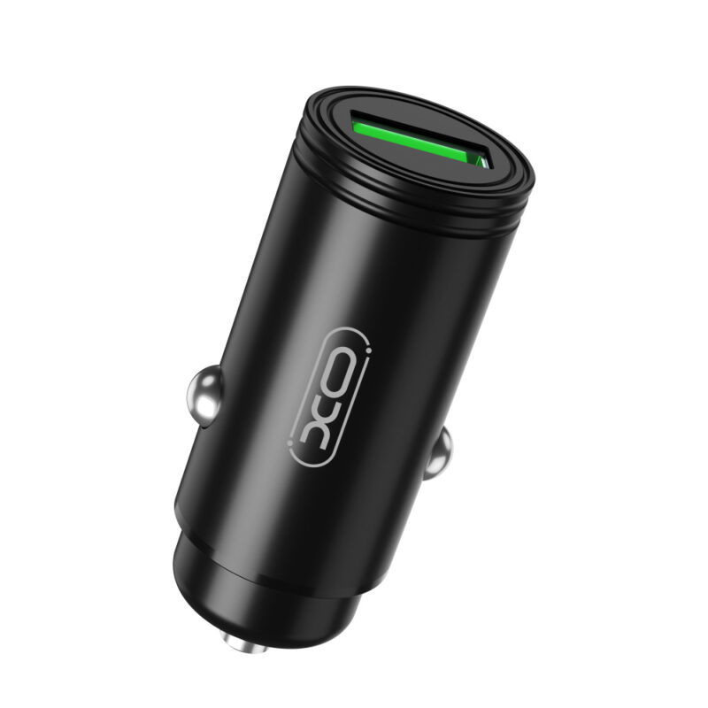 XO car charger CC39 QC 18W 1x USB black