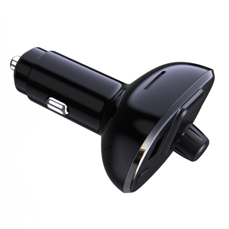 XO transmitter FM BCC05 Bluetooth MP3 car charger 18W black - Bild 3