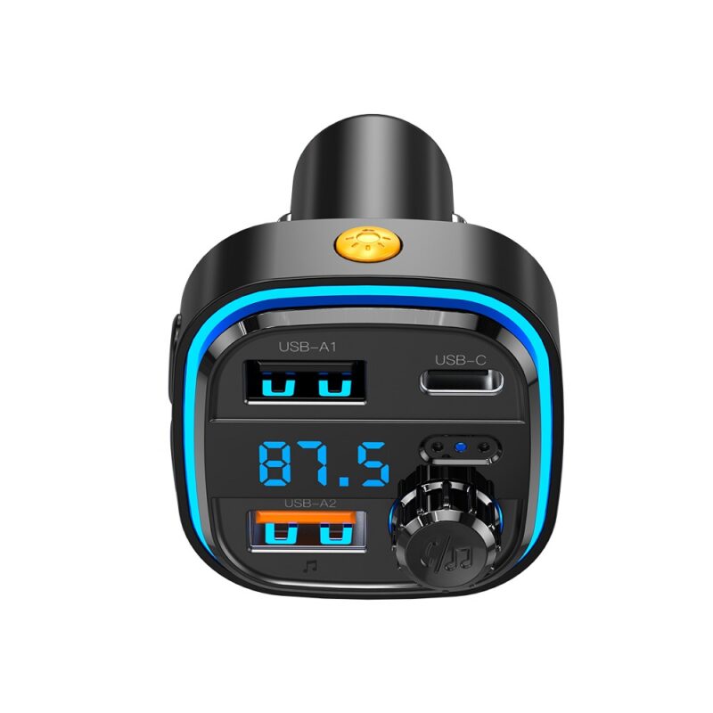 XO transmitter FM BCC08 Bluetooth MP3 car charger 3,1A black - Bild 3