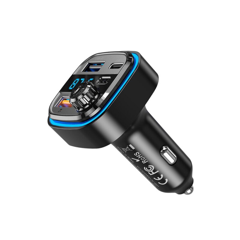 XO transmitter FM BCC08 Bluetooth MP3 car charger 3,1A black - Bild 4