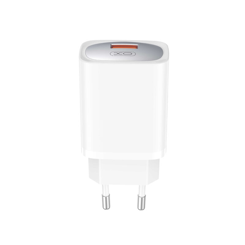 XO wall charger CE19 QC 18W 1x USB white + cable Lightning - Bild 3