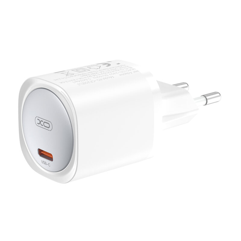 XO wall charger CE20 PD 30W 1x USB-C white - Bild 3