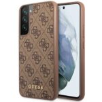 guess-case-for-samsung-galaxy-s23-guhcs23sg4gfbr-brown-hardcase-4g-metal-gold-logo-1