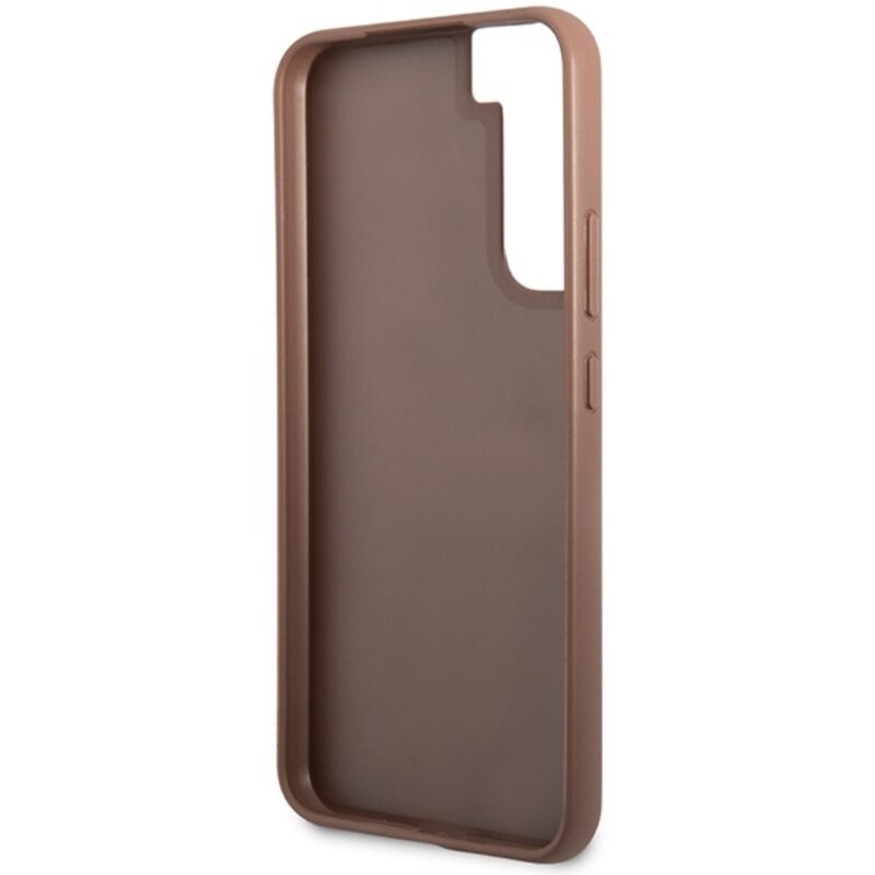 guess-case-for-samsung-galaxy-s23-guhcs23sg4gfbr-brown-hardcase-4g-metal-gold-logo-3