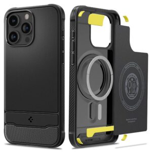 spigen-rugged-armor-mag-magsafe-case-for-iphone-15-pro-61-matte-black-1