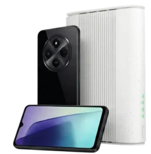 Bästa mobilabonnemang erbjudande för hela familjen Mobilt bredband 1000 mbit/s och mobilabonnemang 50 GB hos Nymobil – Redmi 14C och Zyxel 5G-router ingår för 528kr.