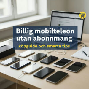 Billig mobiltelefon utan abonnemang k pguide och smarta tips