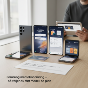 Samsung med abonnemang s v ljer du r tt modell och plan