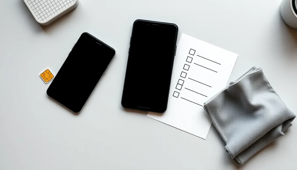 Smartphones, SIM-kort och checklista inför köp med abonnemang