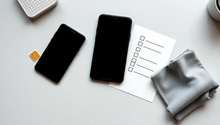Smartphones, SIM-kort och checklista inför köp med abonnemang