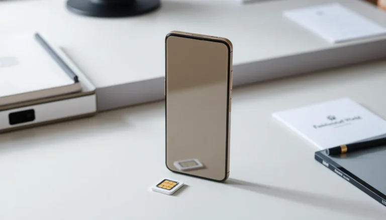 Honor Magic6 Pro med SIM-kort inför jämförelse av abonnemang
