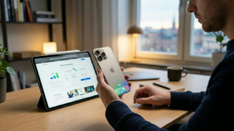 K pa iphone 18 med abonnemang komplett guide