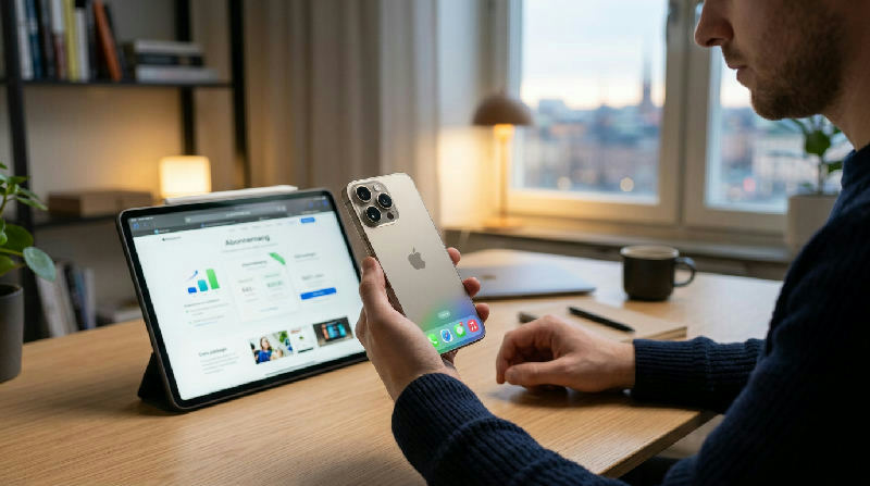 K pa iphone 18 med abonnemang komplett guide