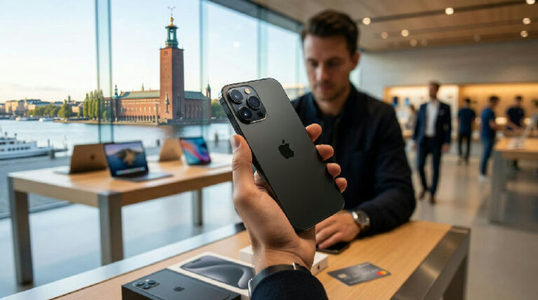 S k per du iphone 18 svart i sverige komplett guide