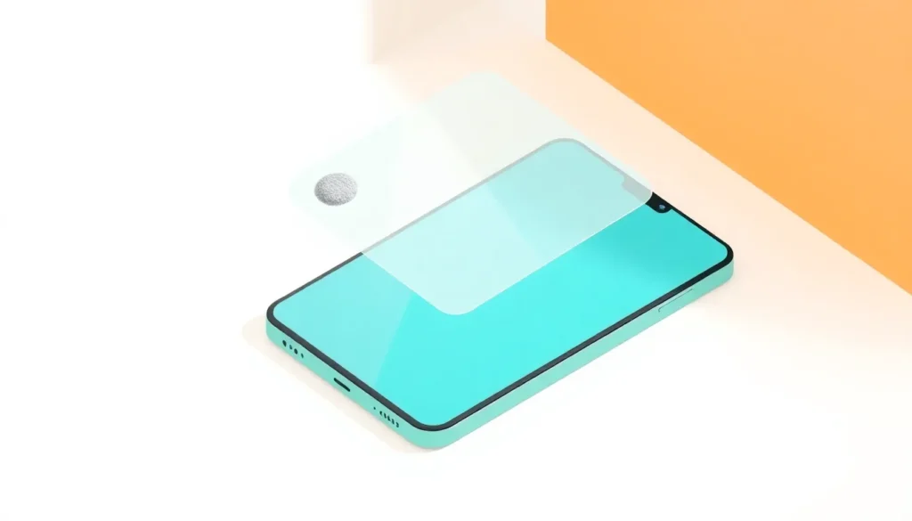 Skärmskydd ovanför Samsung S25 Plus inför montering och felsökning av damm, bubblor och kantlyft