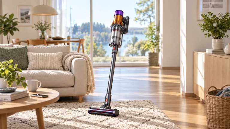 Dammsugare i vardagsrum – guide till iPhone 18 Pro med Dyson V12 på köpet