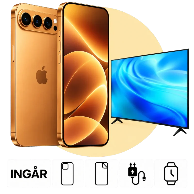 iPhone 18 Pro Max (256 GB) – Samsung TV 55 tum IPhone 18 Pro Max (256 GB) – Samsung TV 55 tum