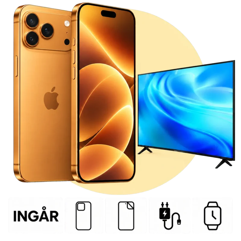 IPhone 18 Pro Max (256 GB) – Samsung TV 55 tum