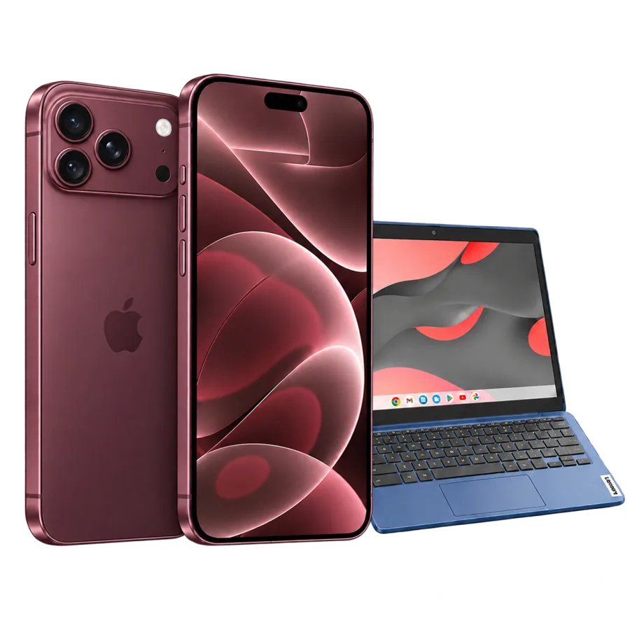 iPhone 18 Pro (256 GB) – Lenovo Chromebook med abonnemang