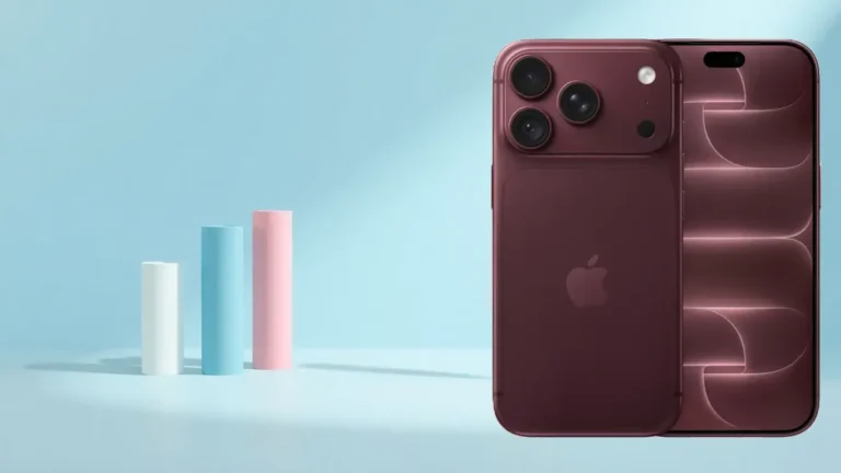 iPhone 18 framifrån och bakifrån bredvid SIM-kort och datamätare för val av mobilabonnemang